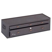 28" 2-Drawer Machinists Chest - Brown