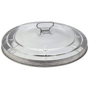 Witt Industries WCD20L Galvanized Garbage Can Lid, 20 Gallon Commercial Duty