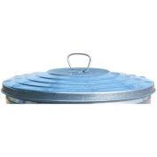 Witt Industries WHD24L Galvanized Garbage Can Lid, 24 Gallon Heavy Duty