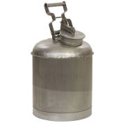 Eagle 1325 Disposal Can Stainless, Red, 5 Gallons