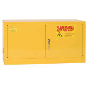Flammable Liquid Safety Cabinet with Self Close, 15 Gallon