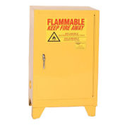 Flammable Liquid Tower™ Safety Cabinet with Self Close, 12 Gallon