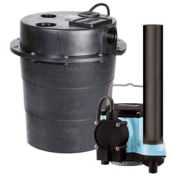 Little Giant WRS-6 1/3HP Water Removal System - 115V- Integral- 7-10" On Level