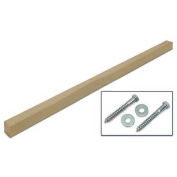 United Visual Products 4"W x 4"D x 96"H Single Sand Post and Hardware