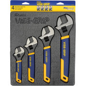 4 Pc. Adjustable Wrench Tray Set-6", 8", 10" & 12"