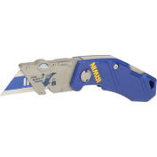 IRWIN Tools 2089100 Folding Utility Knife, Metal Handle