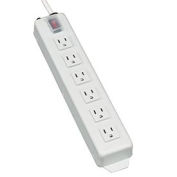 Tripp Lite Safety Multiple Outlet Strip Metal Housing 6 Outlets, TLM606NC