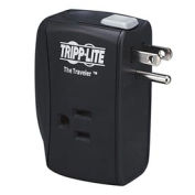 Tripp Lite Traveler Surge Protector/Suppressor 2 Outlets Direct Plug-In 1050 Joules, TRAVELER