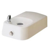 Barrier-Free Haws Wall Mounted White Enameled-Iron Drinking Fountain