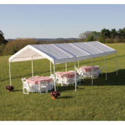 Shelterlogic Super Max™ Canopy, 12'W X 26'L, 2" Frame, 10-Leg, White