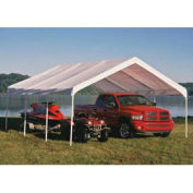 Shelterlogic Super Max™ Canopy, 18'W X 20'L, 2" Frame, 8-Leg, White