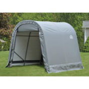 Round Style Shelter, 10x12x8, Grey