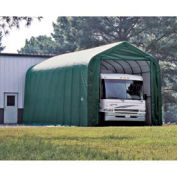 Peak Style Shelter, 14x44x16, Green