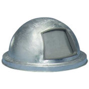 Witt Industries 5555-G Galvanized Dome Top for Mesh Trash Container
