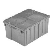ORBIS FP143 Flipak Distribution Container - 21-7/8 x 15-3/16 x 9-15/16 Gray