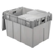 ORBIS Flipak Distribution Container, 30 x 22 x 20-1/2, Gray