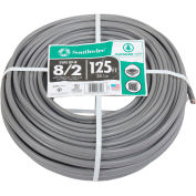 SouthWire 20858702 UF-B Underground Feeder Cable, 8/2 AWG, 125 ft