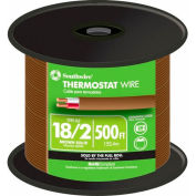 18/2 Thermostat  Black, 500 Ft - Pkg Qty 2
