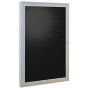 Ghent® Outdoor Enclosed Satin Letter Board - 18"W x 24"H