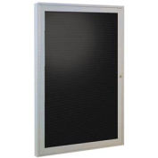 Ghent® Outdoor Enclosed Satin Letter Board - 36"W x 36"H
