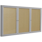 GHENT Aluminum Frame Vinyl Board - 72x36" - Outdoor