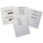11/16" x 8" Laser Insert Sheets, Letter - Pref., 600/Pk