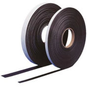100 ft x 1"H Self Adhesive Magnetic Strip, 1 Roll