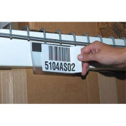 3" x 5" Label Holders, Clear, Self Adhesive - Top Load, 50/Pk