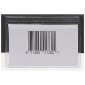 3" x 5" Label Holders, Clear, Magnetic - Top Load, 50/Pk