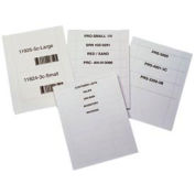 Letter - Pref. Laser Insert Sheets, 1-1/4" x 3", 800/Pk