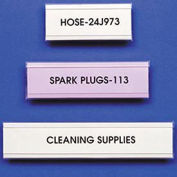 Label Holder, "C" Design, 7/8" x 12", Self Adheres, 25/Pk