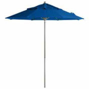 Windmaster 9' Fiberglass Outdoor Umbrella - Pacific Blue