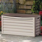 Suncast Deck Box with Rollers, 63 Gallon