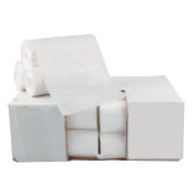 15 Gallon Perforated Liners 24" x 31" 0.30 Mil, White 1000/Pack, BWK243108