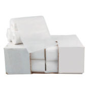 20-30 Gallon Interleaved Trash Liners 30" x 36" 0.40 Mil., White 500/Pack, BWK303610