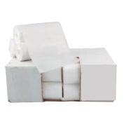 33 Gallon Interleaved Trash Liners 33" x 39" 0.63 Mil., White 250/Pack, BWK333916