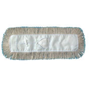Boardwalk Mop Head, Dust, Cotton, 24 x 3, White