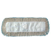 Unisan Industrial Cut-End Hygrade Cotton Dust Mop Head, 24" x 5", White