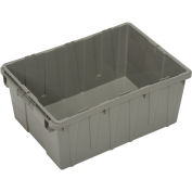 LEWISBins RNO2115-9 Nest Only Container - 21-13/16 x 15-3/16 x 9-3/16, Gray - Pkg Qty 5