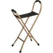 Deluxe Folding Lightweight Cane with Sling Style Seat