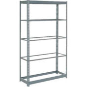 Boltless Heavy Duty Shelving 36"W x 18"D x 84"H, 5 Shelves, No Deck