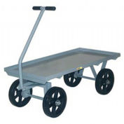 LITTLE GIANT Shop Wagons - 12" Mold-On Rubber Wheels - 48"Wx30"D Deck