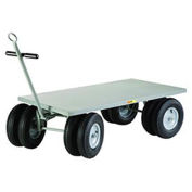 "8-Wheeler Wagon Truck with Flush Deck, 30 x 60"
