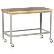 Mobile Maple Top Table, 24 x 36