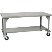 LITTLE GIANT 3600-Lb. Capacity Mobile Workbench - 60x30" Top