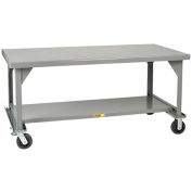 LITTLE GIANT 3600-Lb. Capacity Mobile Workbench - 72x36" Top