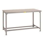 LITTLE GIANT 5000-Lb. Capacity Workbench with Steel Top - 48x30" Top - Without Shelf
