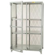 Little Giant®  All Welded Storage Locker, 2 Center Shelves, 24 x 48