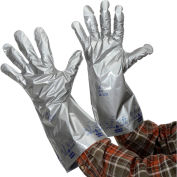 North®Silver Shield® Gloves, Silver, Large, 10 Pairs