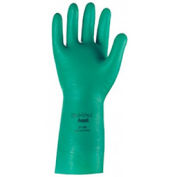 Ansell Sol-Vex Unsupported Nitrile Gloves, L, 15 mil, 1-Pair